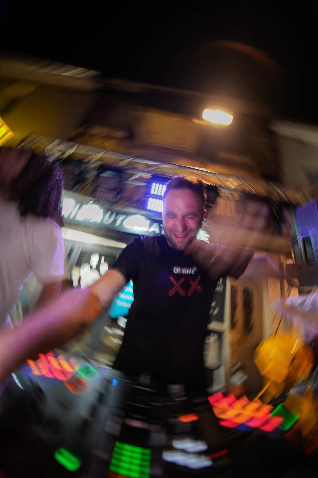 Piste de danse pendant un mariage